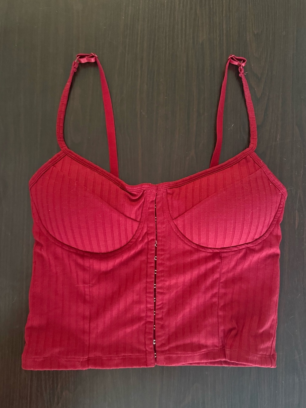 Klassy Network Ribbed Corset Brami